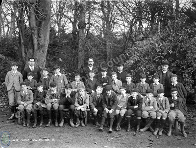 School Group at Mulgrave Castle